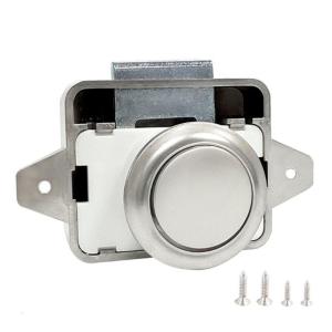 Đồ ngũ kim đồ nội thất khóa đẩy đẩy chốt Keyless khóa tủ chén đẩy nút chốt cho cắm trại đồ nội thất tủ