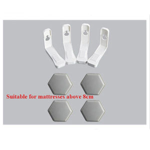 4Pcs Bed Sheet Holder Clip home sofa cover mattress quilt cover non-slip fasteners fixed bracket Household samll accessories