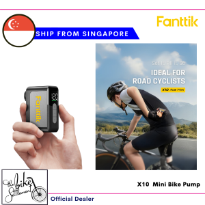 Fanttik X10 Ace Mini Bicycle Pump Presta Schrader Compatible