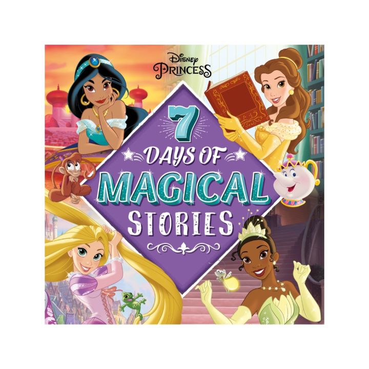キッズ・ファミリー Disney Magical Stories Disney Princess 7 Days of Story Book Collection For Kids (142 Pgs