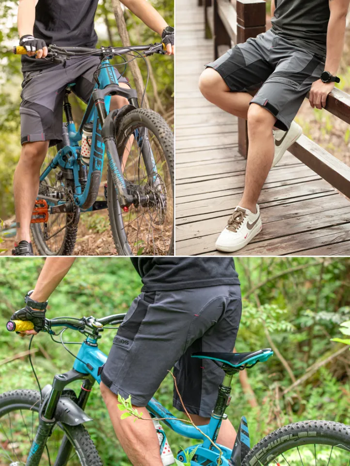 Rockbros Cycling Shorts Breathable Mens Riding Pants Waterproof