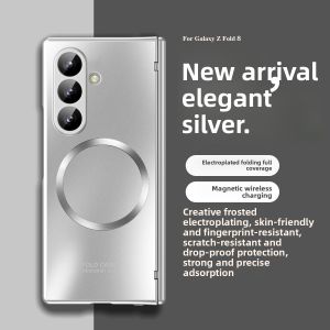 For Samsung Galaxy Z Fold 8 Ultra Case With tempered glass film Wireless Charging Protective Cover For Z Fold 8 Shell