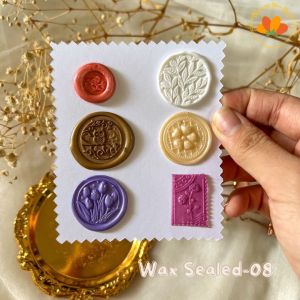 bloomingyourdays wax sealed lilin wax seal journal scrapbook jurnal deco buku catatan dekorasi