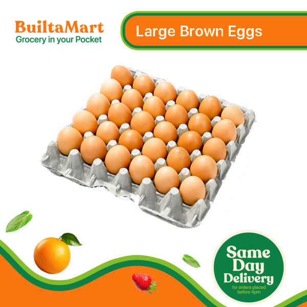 Large Brown Eggs (30pcs) by Robina Farms