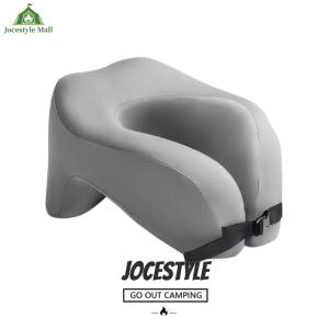[Jocestyle Mall] U-Shaped Neck Cushion Slow Rebound Portable Travel Pillow Multifunction Memory Foam Sleeping Pillow for Hotel Car Office Airplane Travel