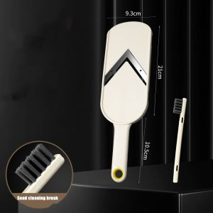 Anti Slip V Blade Veggie Slicer Julienne Salad Cutter with Brush