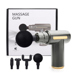 MassageGun Deep Tissue Percussion Muscle Massager for Pain Relief LCD FasciaGun Electric Body Massager 6 gear 1800-3200rpm/min