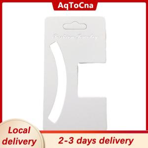 [COD] AqToCna Ship within 24 hours 50pcs Display Cards For Hair Claw Clip Paper Card Headdress Card Hair Decoration Package DIY Jewelry Cardboard Package Hair Clips Craft Hang Tag Card