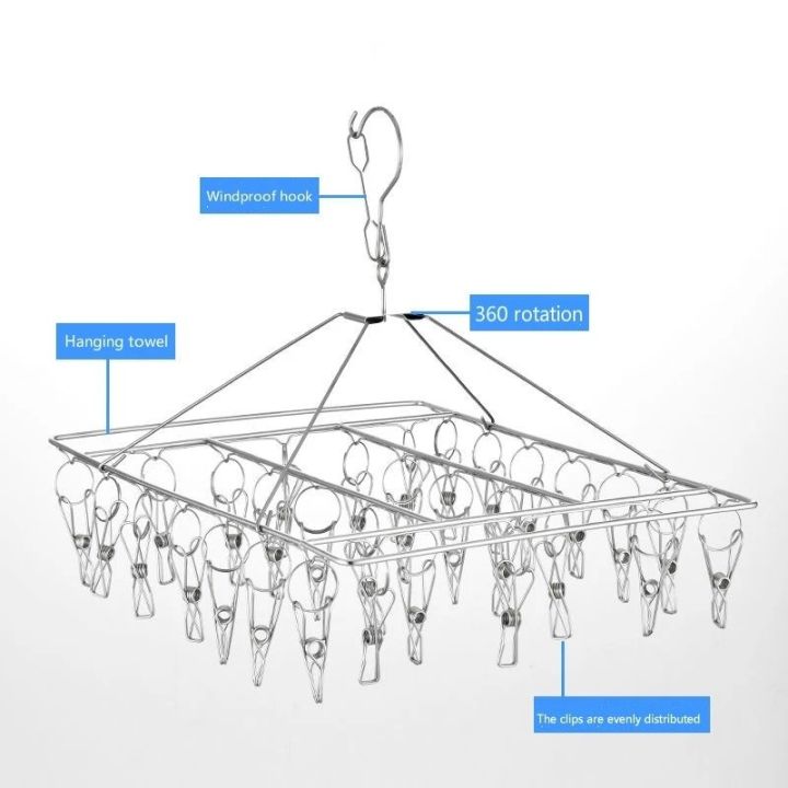 50Clips%20Stainless%20Steel%20Clothes%20Hanger%20Drying%20Racks%20Clips%20Ipitan%20Sipitan%20Hanger%20With%20Clip%20-%20Image%202