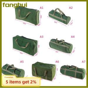 fanghui Durable Thicker Canvas Tool Pouch for Electrical Tool Storage Organizer