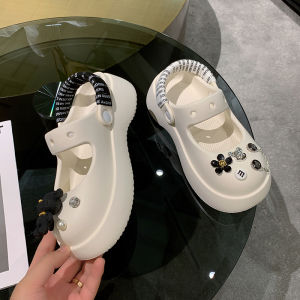 LHSunshine สุดคุ้ม รองเท้าแตะหัวโตแฟชั่น งานสำหรับสาวๆ ทรงน่ารักไม่ซ้ำใคร ใส่สบายด้วยวัสดุยางนิ่ม สีสันน่ารัก แถมมีตัวติดแถมไปให้ในราคานี้แล้วคุ้มมากสั่งเลย