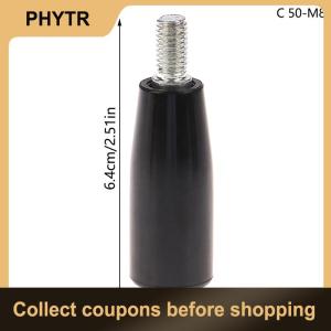 【PHYTR】 1pc Revolving Handle M6 M8 M10 M12 Plastic Metal Knob Male Threaded Stem Handwheel Screw Milling Machine Tools Lathe Grinding