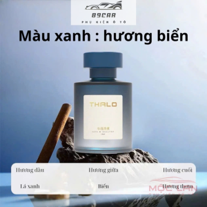 Nước hoa ô tô Thalo hương thơm tự nhiên khử mùi chống say xe