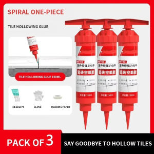 Quick drying ceramic tile hollow drum special adhesive strong adhesive for repairing and repairing tile warping injection fill