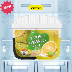 🇸🇬 Ready Stock Refrigerator Deodorizer 120g – Fresh Fruity Scent | Activated Carbon Odor Eliminator