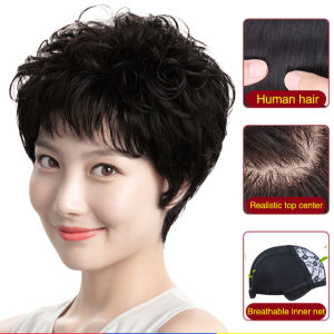 Mom Textured Short Curly Hair Wig: A Stylish & Comfortable Choice