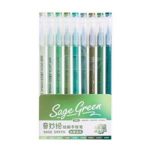 9 Color Colorful Gel Pen Tip for Scrapbooking Note Taking Assorted Color Journaling Pen Multicolored Drawing Pen