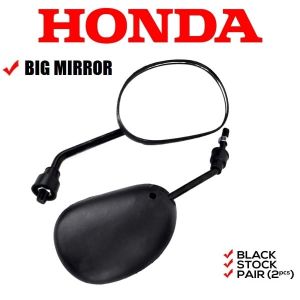 HONDA PCX 160 MOTORCYCLE #2304 HONDA LONG STEM BIG SIDE MIRROR STAINLESS STEM