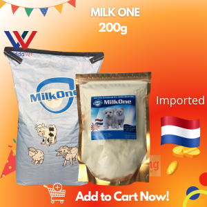 MILK ONE 200 grams Goats Milk Replacer for pets puppies puppy cats dog Budget Pack s dog milk replacer cosi dog milk