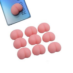 【Hot Sale】10pcs New Squeeze Funny Toy Anti-stress Mini Peach Stress Relief Squeeze Gag Novelty Children Kids TPR Soft Rubber Vent Cute Toys