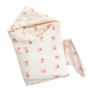 Trẻ sơ sinh chăn nôi chăn trùm đầu địu em bé Chăn túi ngủ trẻ sơ sinh 0-6M túi ngủ chăn quấn trẻ em thân thiện với da