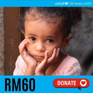 HELP! Donate 4000 Water Purification Tablets to children - UNICEF Malaysia