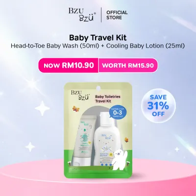 BZU BZU Baby Toiletries Travel Kit