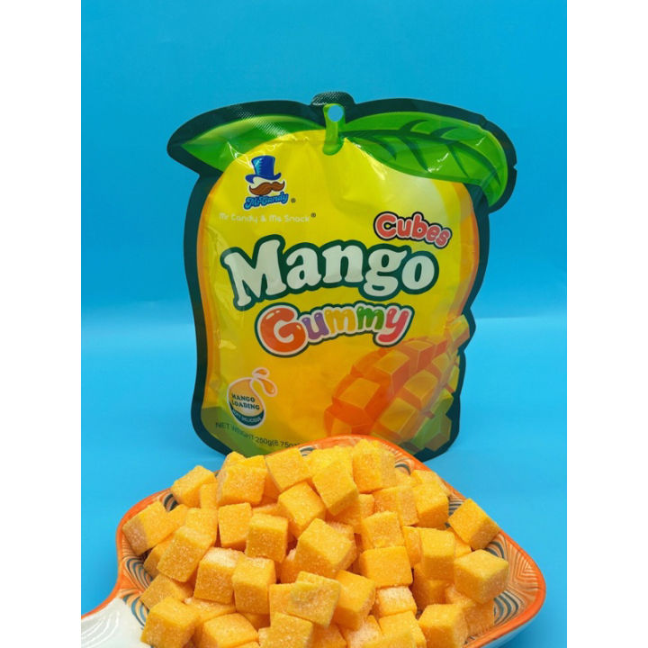 Mr Candy Mango Cubes250G/Bag/Gummy Candy | Lazada PH