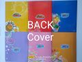 Student Portfolio cover  designs colored and designed page templates 40 pages (SOLD PER PIECE). 