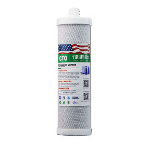 10 Inchs CTO Sintered Activated Carbon Replacement Filter Ultrafiltration Replacement Filter