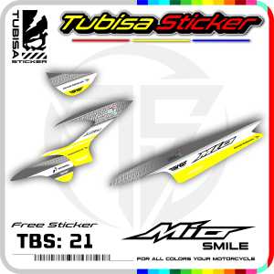 Sticker Striping Variasi Motor Mio Smile - Stiker Striping Variasi Mio Smile. TBS.21