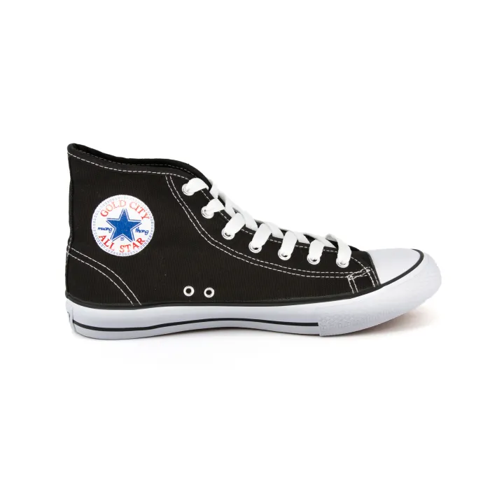 GOLDCITY รองเท้าผ้าใบแฟชั่น แบบผูกเชือก ใส่สบาย น้ำหนักเบา กันลื่น รุ่น 1252 สำหรับผู้ชายและผู้หญิง