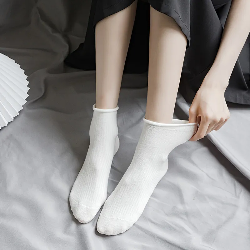 Stylish White Ankle Socks for Women