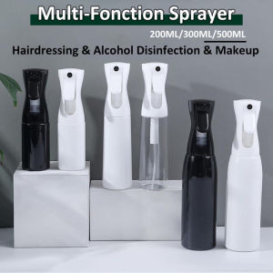 Matte 500ML Bottle Pressure Sprayer Hairdressing Spray Bottle  Multi-Functional Nano Mist Alcohol Dispenser Atomizer Spray Bottle Refillable Mist Sprayer Bottle
