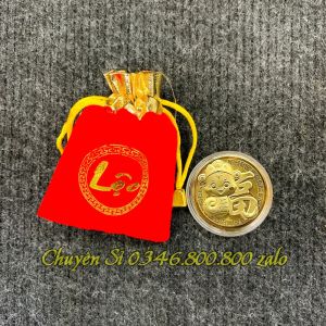 COMBO 10 Bao Lì Xì Rắn Vàng Đài Loan - Bao Lì Xì Thần Tài Đỏ Mạ Vàng May Mắn 2025