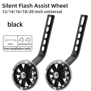 NEXTYOO 1Pair 12-20 inch Bánh xe đạp trẻ em Trang phục chịu lực cao Cài đặt dễ dàng Bộ ổn định phụ trợ xe đạp chống rung Chất lượng cao Được gia cố Bánh xe tập luyện chuyên nghiệp