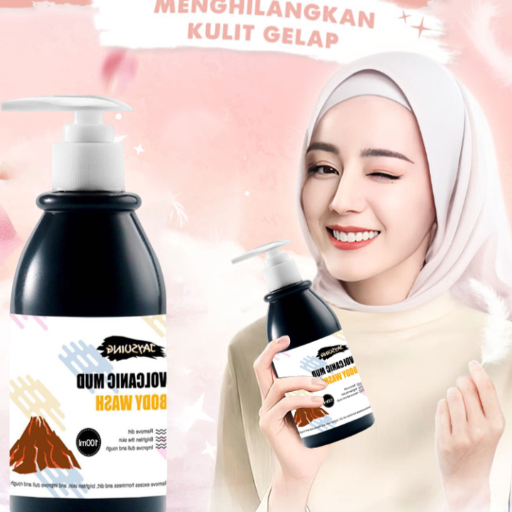 White on White Volcanic Clay Body Wash Original Whitening Body Wash
