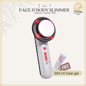 ESTETIKA 3 in 1 Cavitation Slimming Machine for Face and Body Shaper Slim Waist Tighten Skin and Cellulite Remover for Legs