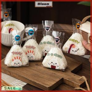 Follow Get New[Bloom Z] 50 100Pcs Lovely Cartoon Triangle Rice Ball Packing Bag Seaweed Onigiri Sushi Bento Making Mold Bento Accessories Sushi Bags
