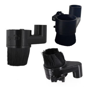 Bộ định tuyến bụi che Giày 52mm/65mm/80mm trục chính bàn chải vệ sinh dụng cụ nghề mộc bụi che cho máy khắc