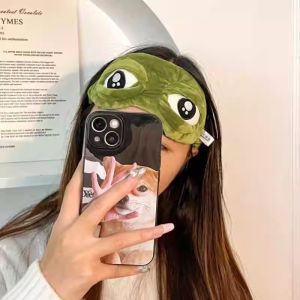 3D Sad Frog Sleep Mask: A Fun & Effective Travel Eye Mask