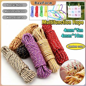 B.F. 5m 10m Multifunction Rope Clothesline Nylon Non-slip and Windproof Clothesline Drying Quilt