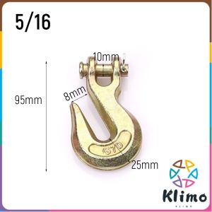 Klimo 1Pc Alloy Steel Lifting Cargo Snap Hook G70 Level