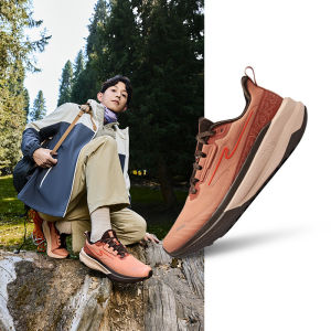 ERKE Mens Outdoor Hiking Shoes Water-Resistant Non-Slip Trail Running Sneakers