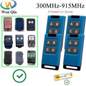 WenQia 8 Channels Multi Frequency Clone Remote Control 315MHz 330MHz 433MHz 300-915MHz Copy Duplicator for Auto Gate/Garage