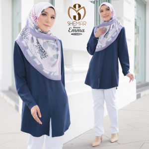 Blouse Muslimah Moden BLOUSE EMMA Fesyen Terkini MUZ Outlet