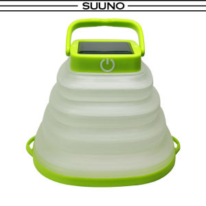 SUUNO Solar Collapsible Light 3 Brightness Touch Mode Inflatable Lantern Solar/usb Recharge LED Indoor Outdoor Garden Lamp Adjustable Multi Function Off Grid Portable Generator Emergency Power Station Rumah Lampu Pasu