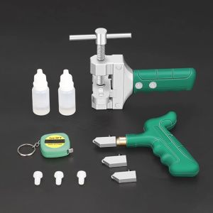 Dao cắt gạch men Dao cắt kính kèm theo kẹp bẻ tách gạch kính cao cấp