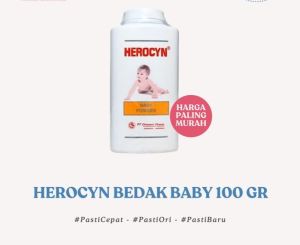 HEROCYN Bedak Kulit Untuk Biang Keringat Gatal & Alergi 85 gram / 150 gram