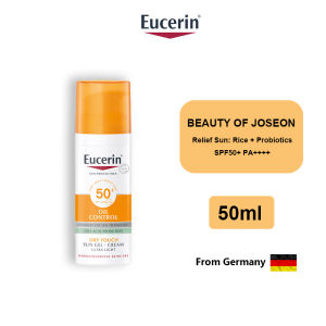 Eucerin Oil Control Dry Touch SPF50+ 50ml Sunscreen UV Protection Waterproof Sunblock Sun Gel Cream